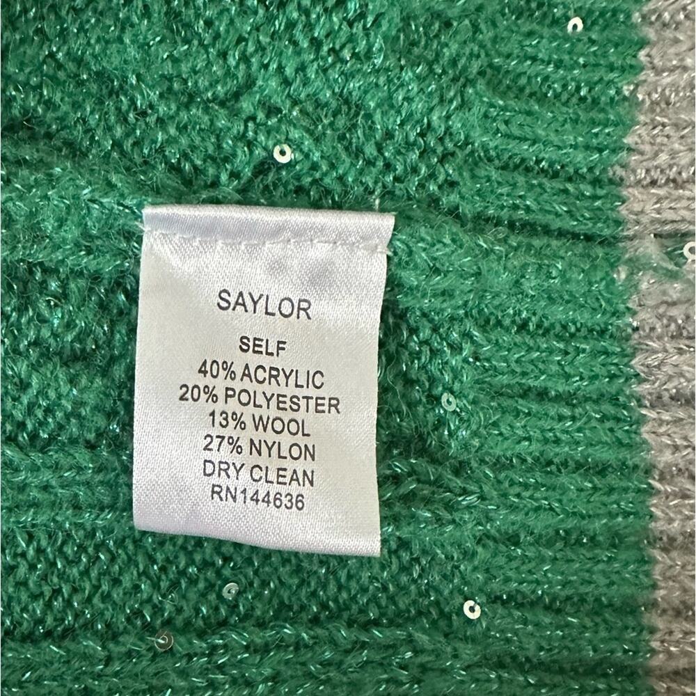 Saylor Marisole Dress Emerald Green Cardigan / Mini Dress - Picture 7 of 9